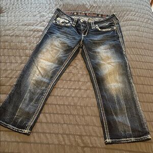 Rock Revival Jillian Capri Size 29